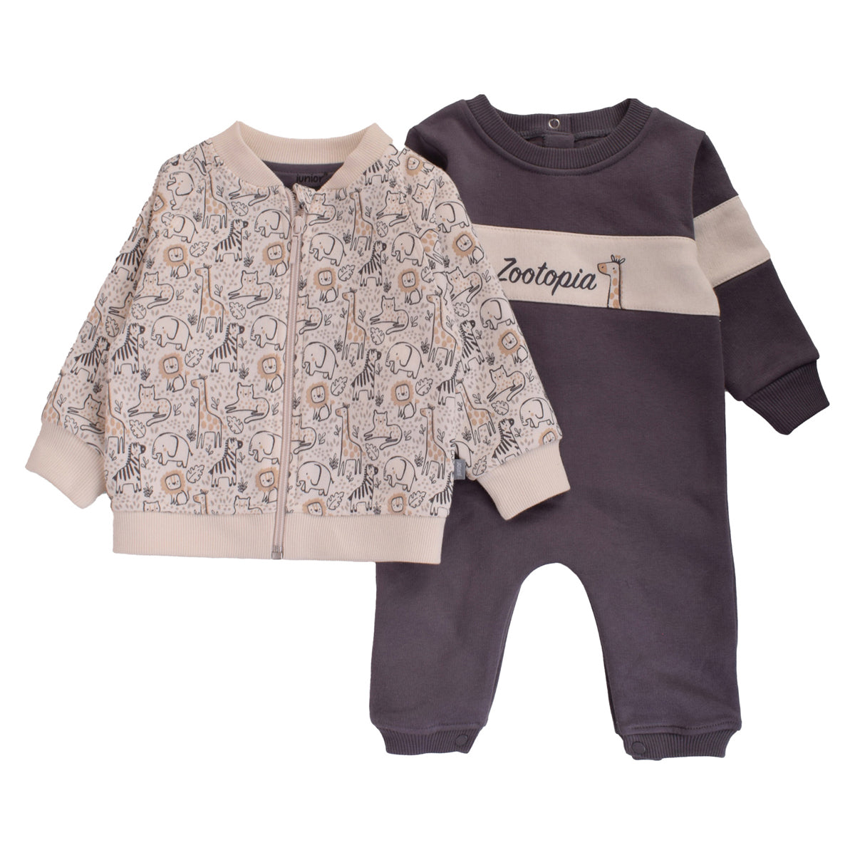 Junior Zootopia Printed Bodysuit & Jacket