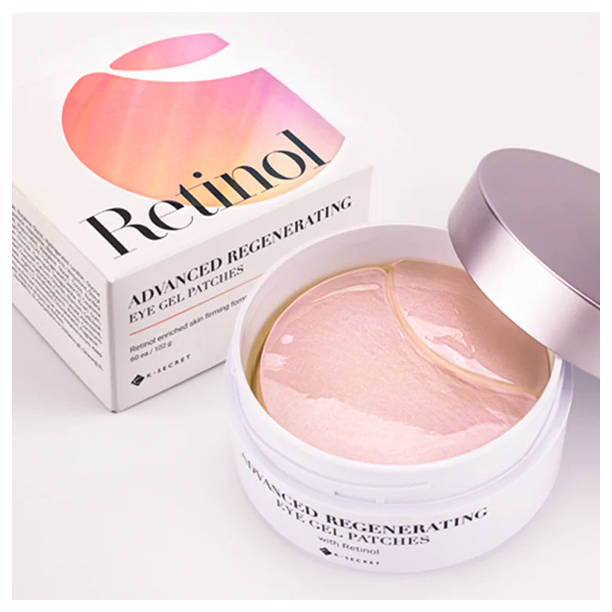 K-Secret Advanced Regenerating Eye Gel Patches With Retinol 60pcs