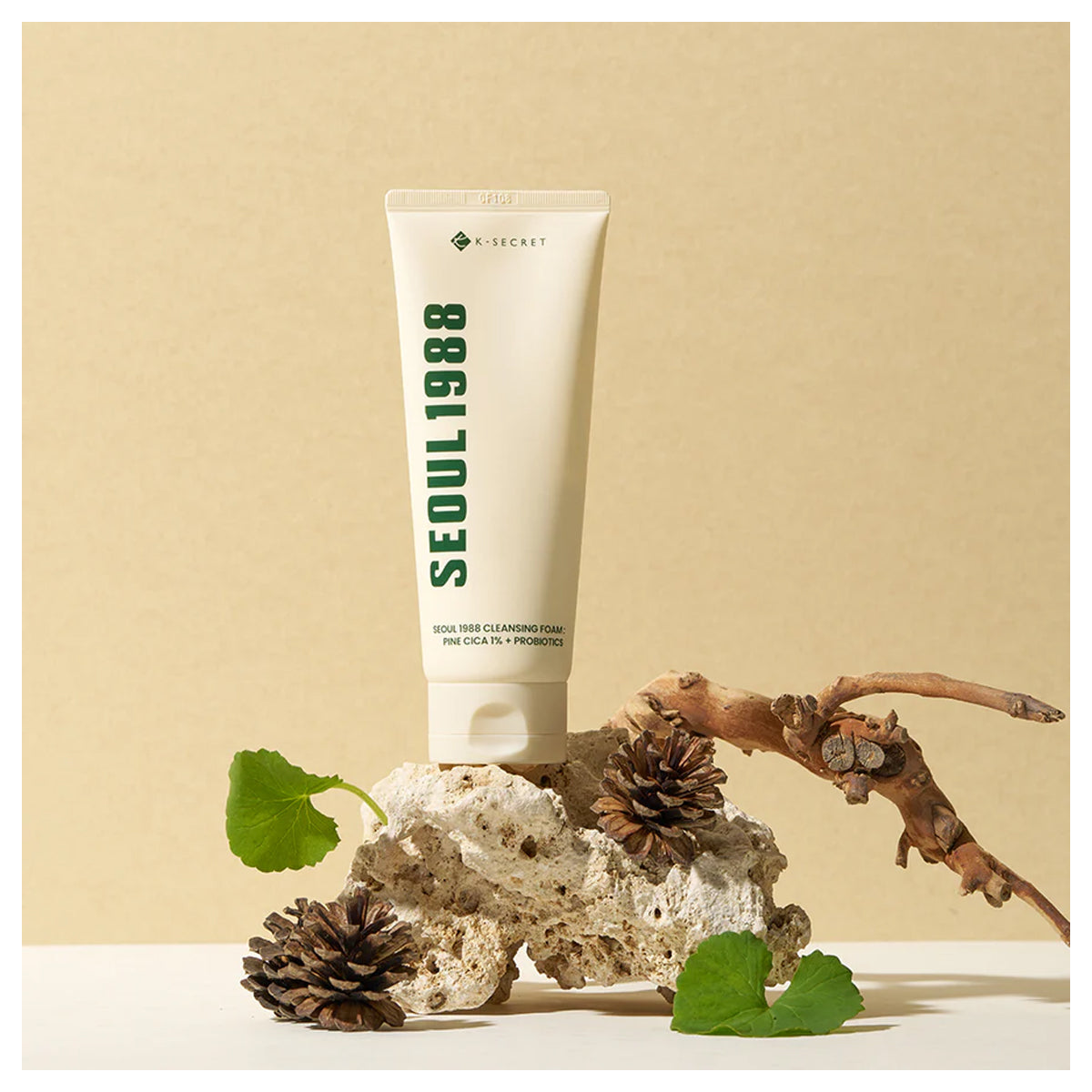 K-Secret Seoul 1988 Cleansing Foam Pine Cica 1% + Probiotics 150ml