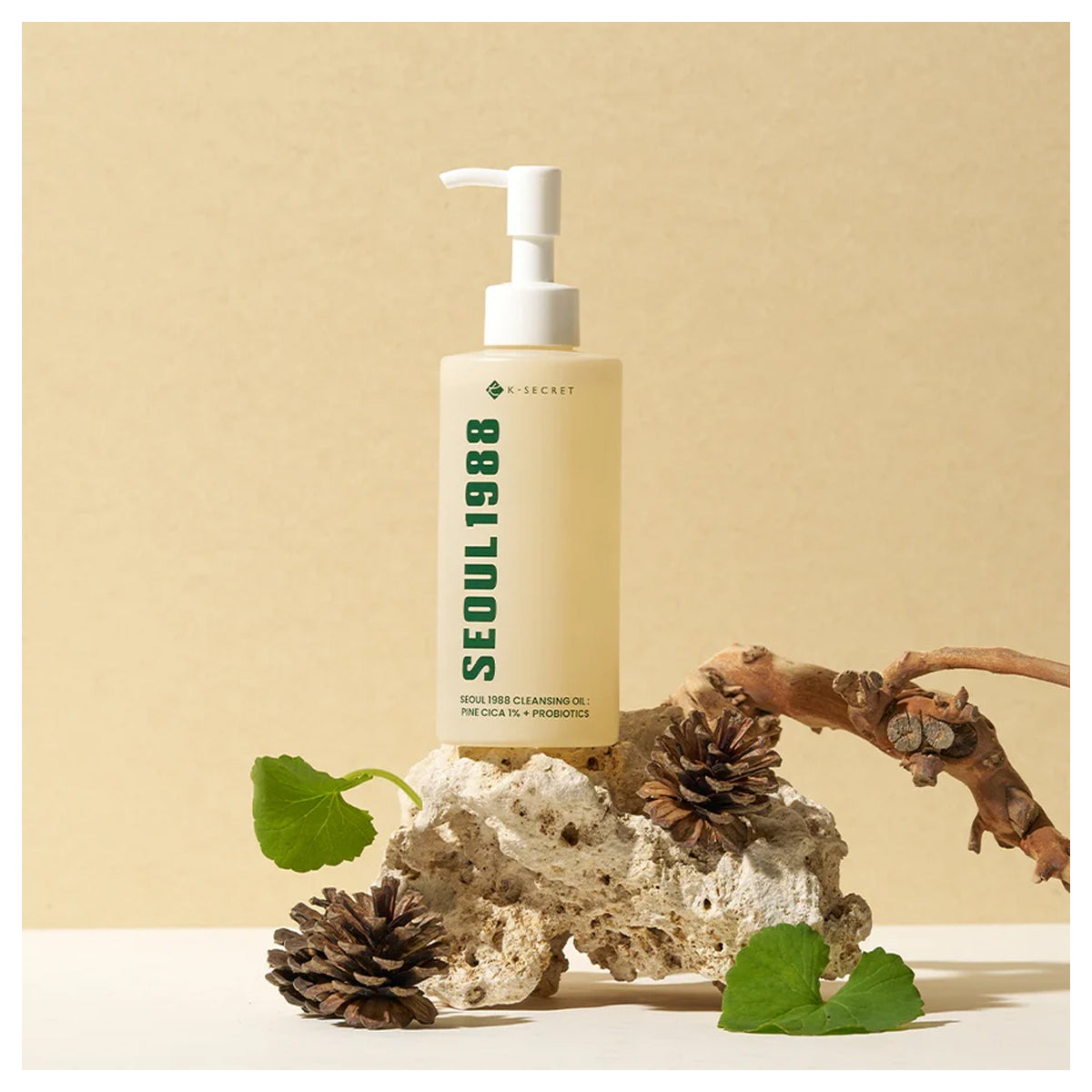 K-Secret Seoul 1988 Cleansing Oil Pine Cica 1% + Probiotics 200ml