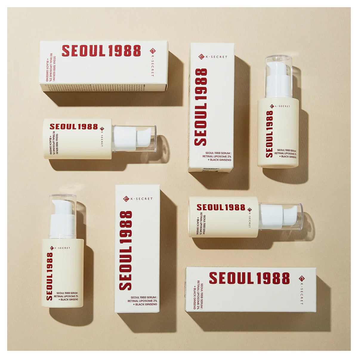 K-Secret Seoul 1988 Serum Retinal Liposome 2% + Black Ginseng 30ml