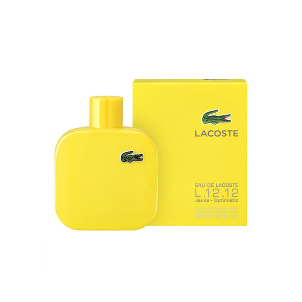 LACOSTE L.12.12 JAUNE BY EDT SPRAY (YELLOW) 1.6 OZ