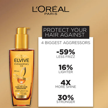 زيت لوريال إلفيف الاستثنائي للشعر الجاف 100 مل