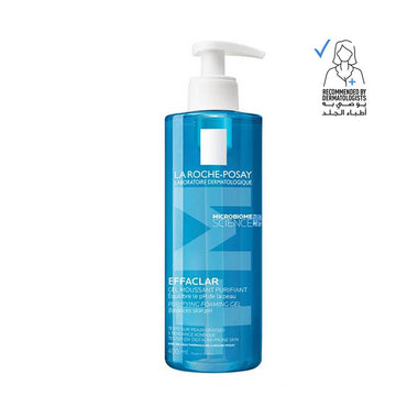 La Roche-Posay Effaclar Acne Foaming Cleansing Gel for Oily and Acne Prone Skin 400ml
