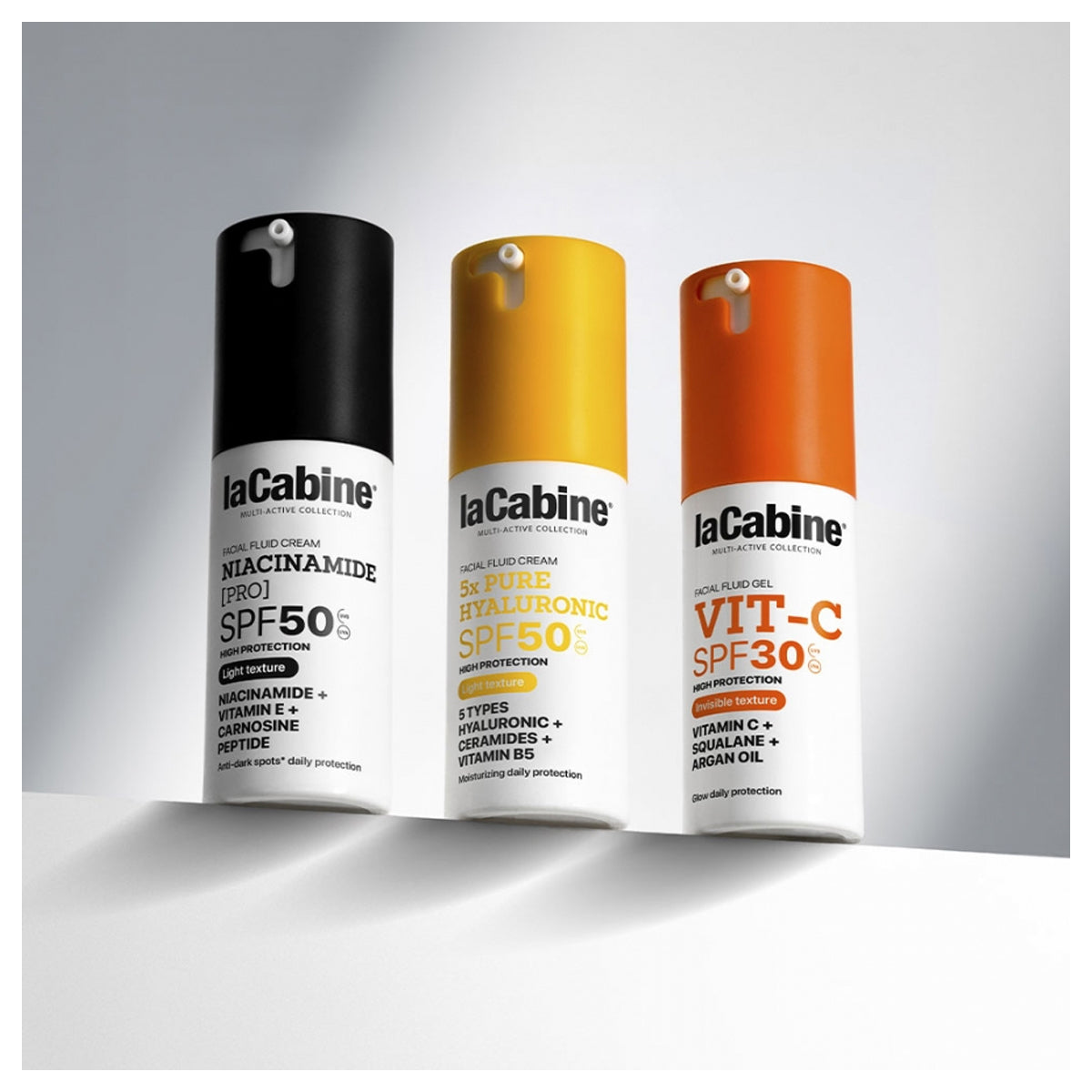 Lacabine 5x Pure Hyaluronic SPF50 Fluid Sunscreen 30ml