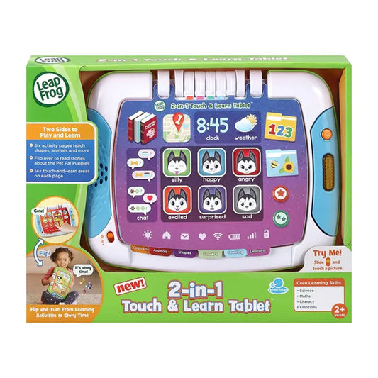 Leap Frog 2 In 1 Touch And Learn Tablet
