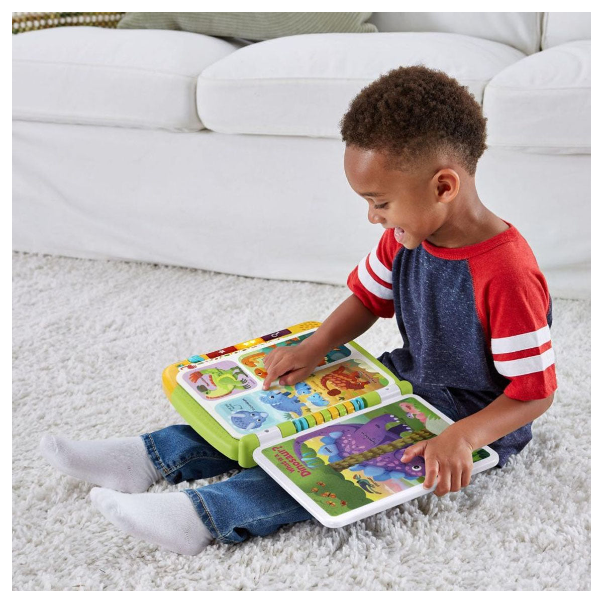 Leap Frog Touch & Learn Dinosaur Book