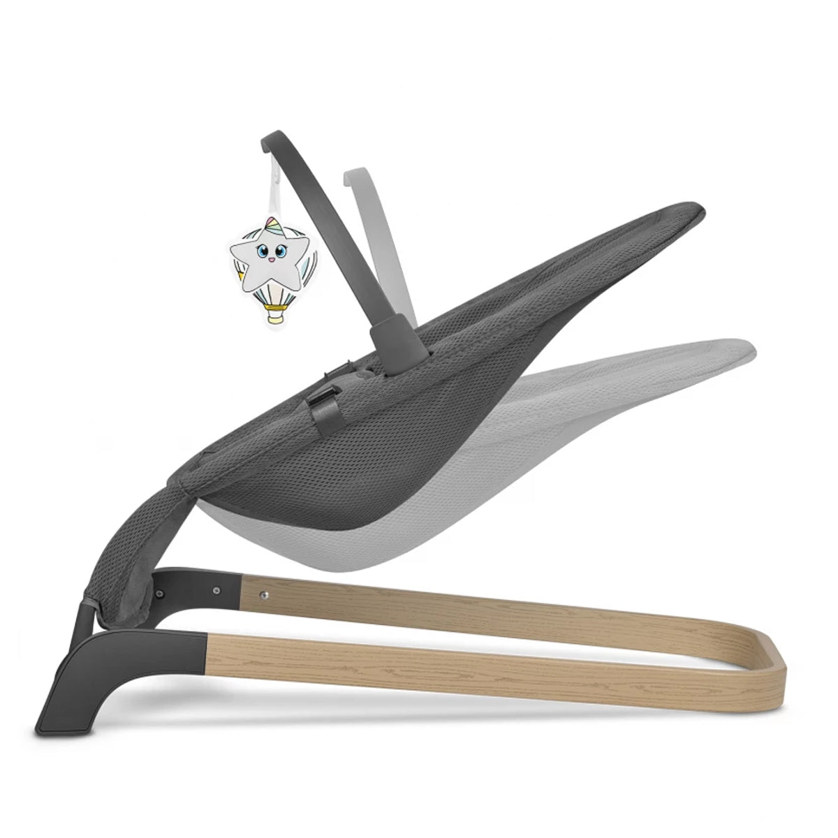 Lionelo June Air Baby Bouncer - Grey Graphite