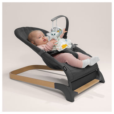 Lionelo June Air Baby Bouncer - Grey Graphite