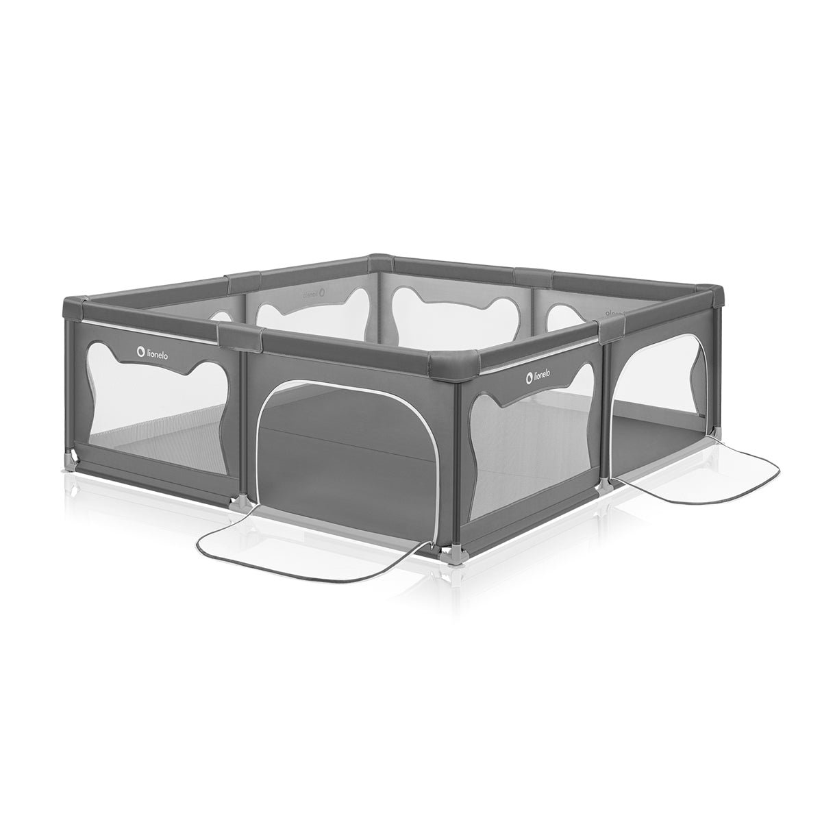 Lionelo Willow XL Playpen - Grey Concrete