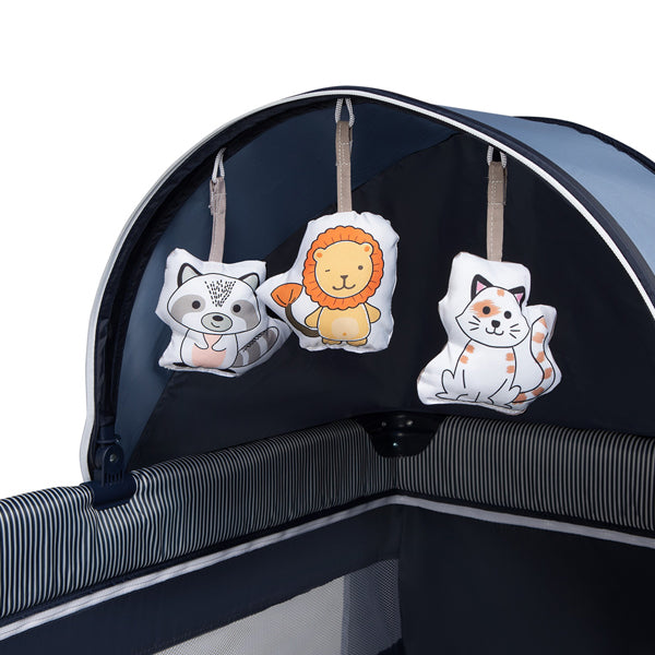 Lionelo Baby Crib Sven Blue Navy