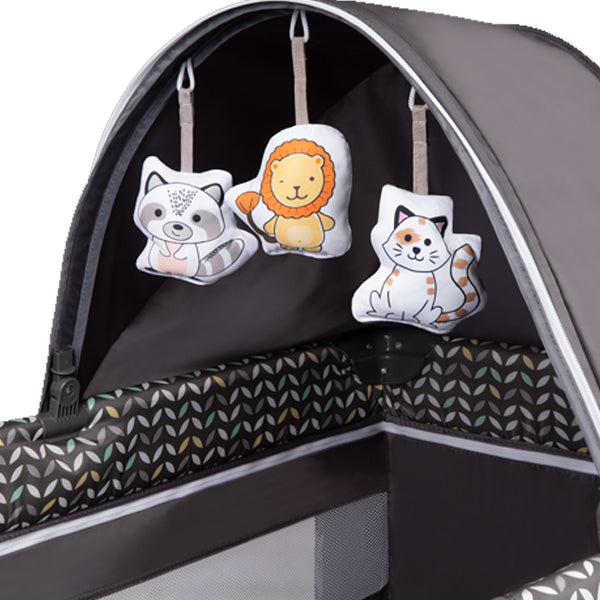 Lionelo Baby Crib Sven Grey Scandi