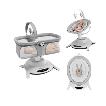 Lionelo Swinging Chair Bella مجموعة رمادية الخرسانة