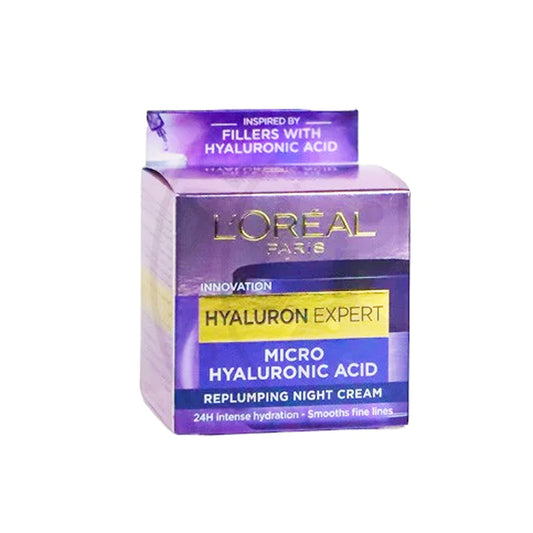 Loreal Hyaluron Expert Night Cream 50ml Age 25-40
