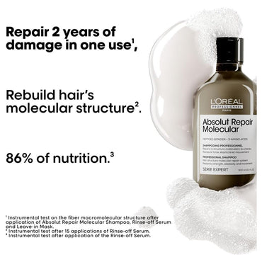 Loreal Professional Series Expert Absolut Repair Molecular Shampoo 300ml