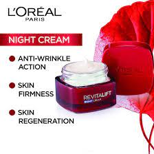 Loreal Revitalift Face Moisturizing Cream Night 50ml