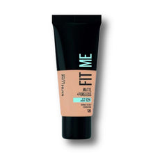 Load image into Gallery viewer, MAYBELLINE FIT ME MATTE + PORELESS LIQUID FOUNDATION TUBE