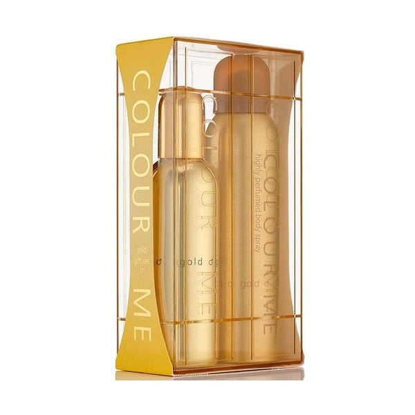 MILTON LLOYD COLOUR ME GOLD MAN EAU DE TOILETTE SET
