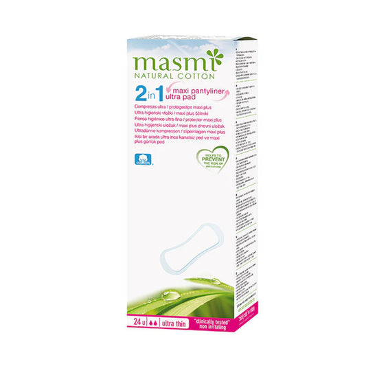Masmi Maxi Plus Pantyliners Ultra 24 Pieces