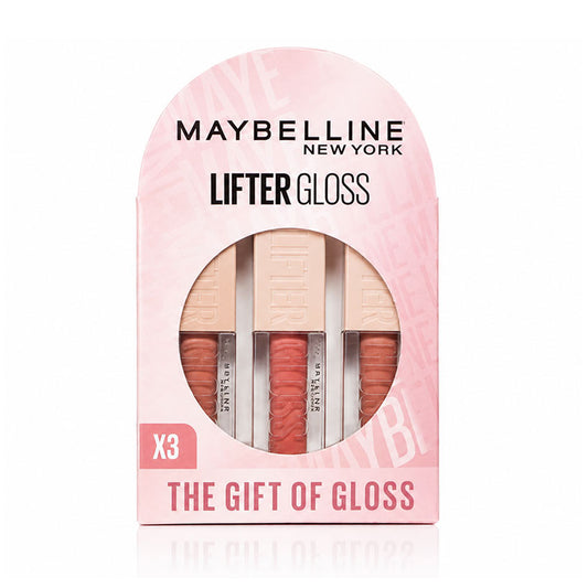 Maybelline Lifter Gloss Lip Gloss With Hyaluronic x3 Set