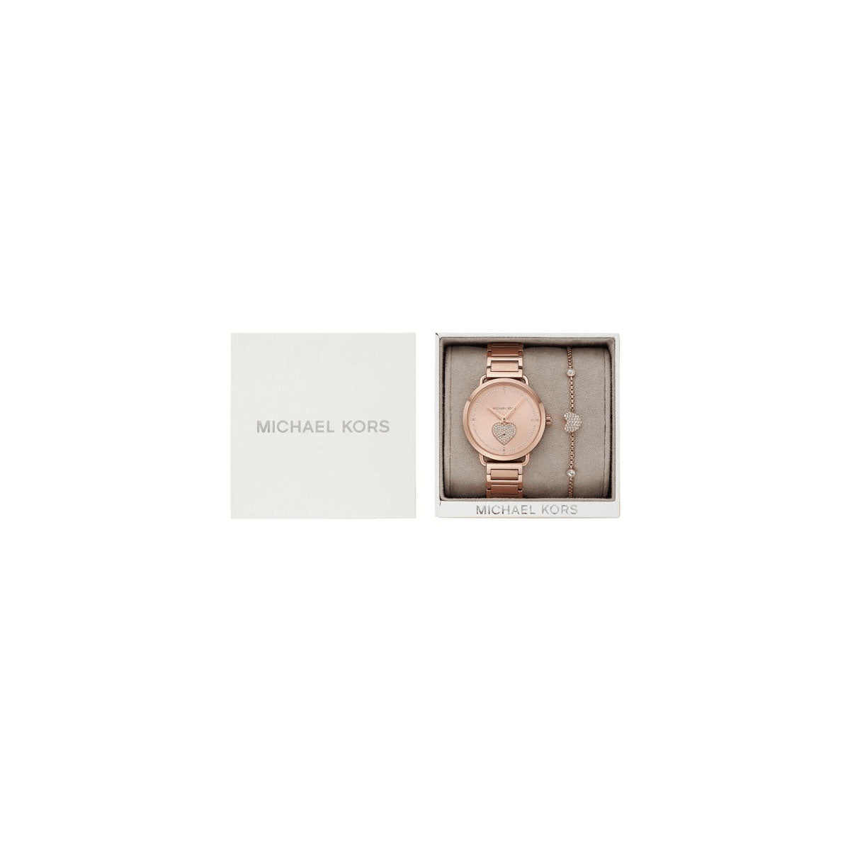 Michael Kors MK3827 Women’s Watch 36 Mm Rose Gold Gift Set