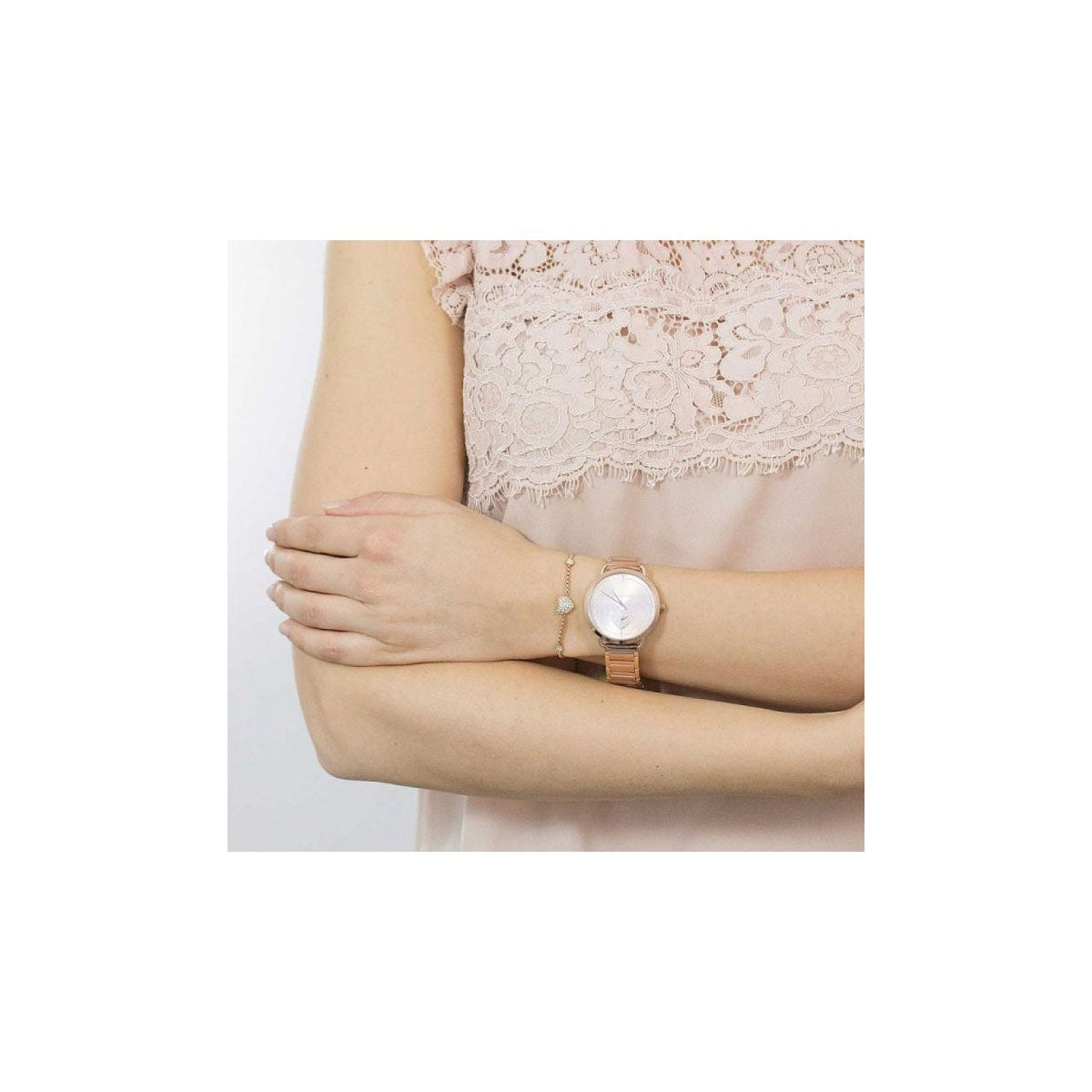 Michael Kors MK3827 Women’s Watch 36 Mm Rose Gold Gift Set