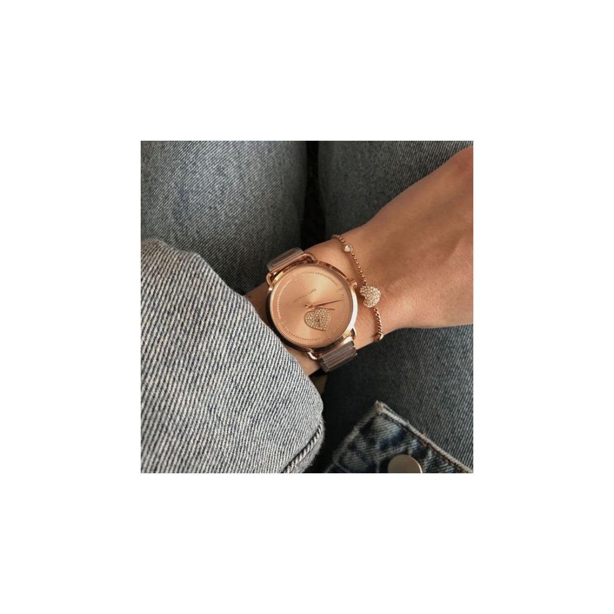 Michael Kors MK3827 Women’s Watch 36 Mm Rose Gold Gift Set
