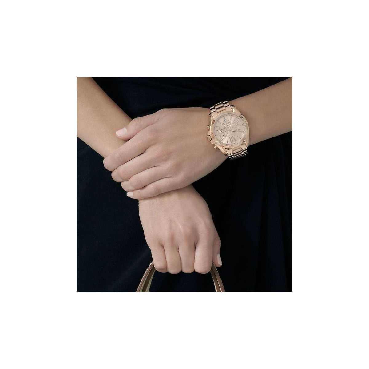 Michael Kors MK5503 Women’s Watch 43 Mm Rose Gold