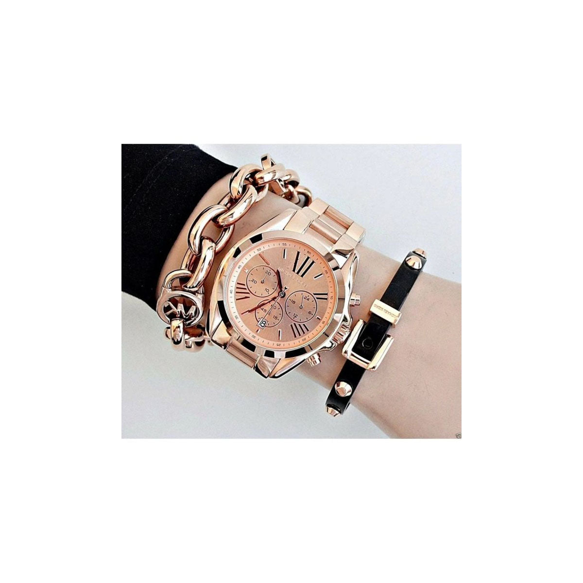 Michael Kors MK5503 Women’s Watch 43 Mm Rose Gold
