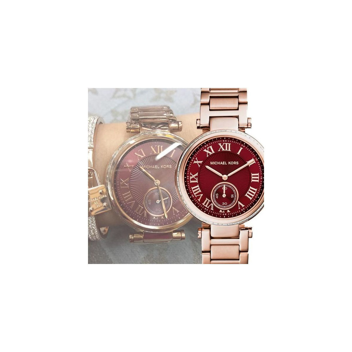 Michael Kors MK6086 Women’s Watch 40mm Rose Gold