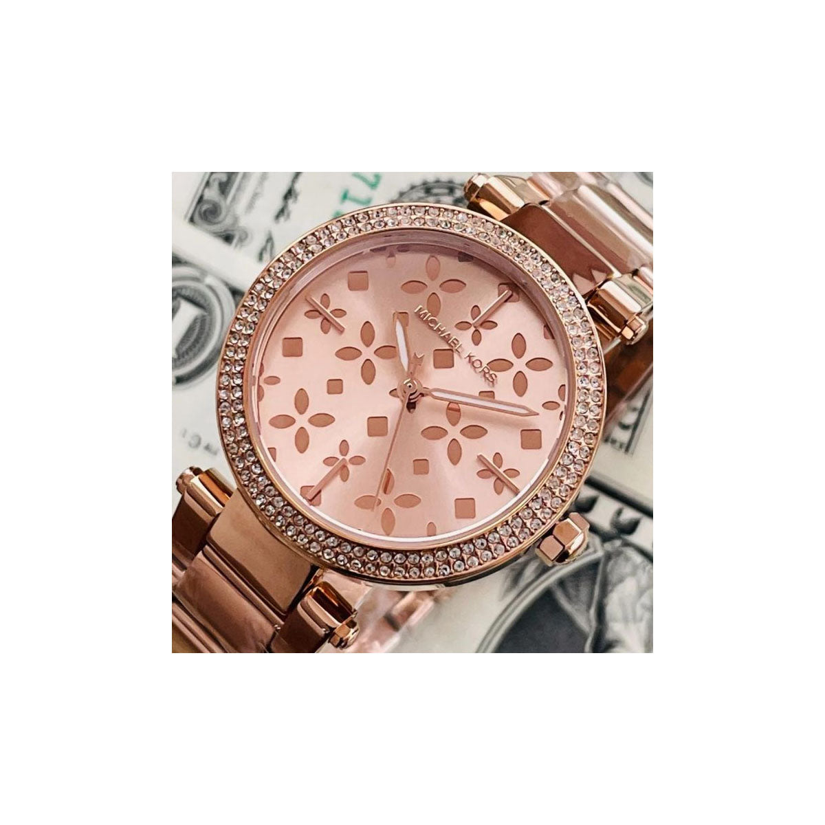 Michael Kors MK6470 Women’s Watch 33 Mm Rose Gold