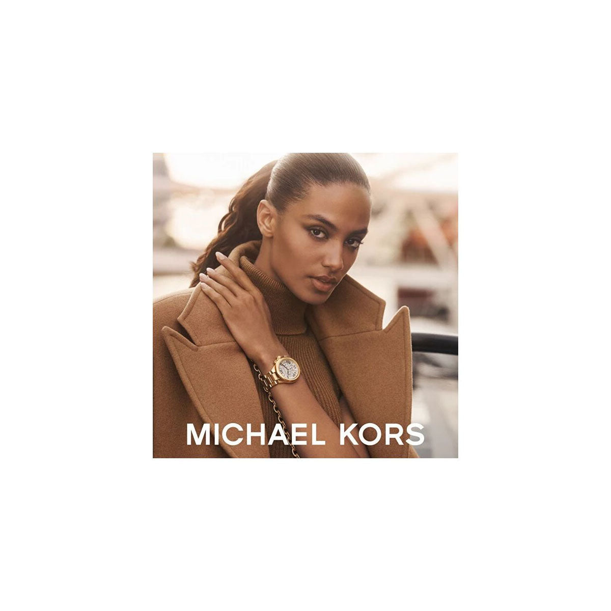 Michael Kors MK7270 Women’s Watch 45 Mm Gold