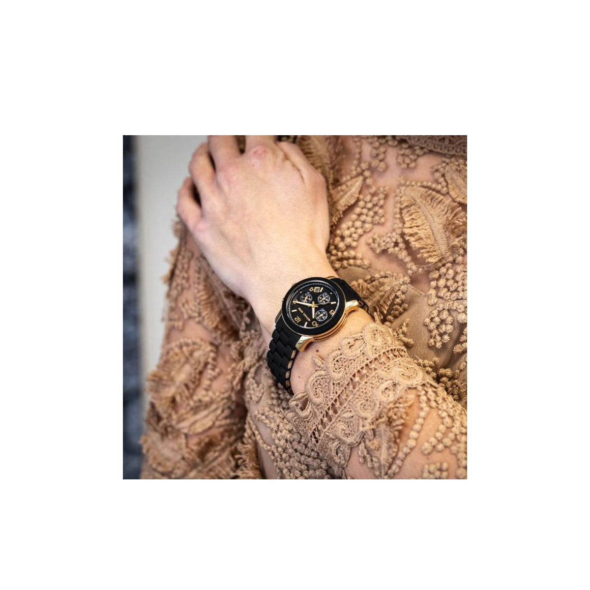 Michael Kors MK7385 Women’s Watch 38 Mm Black