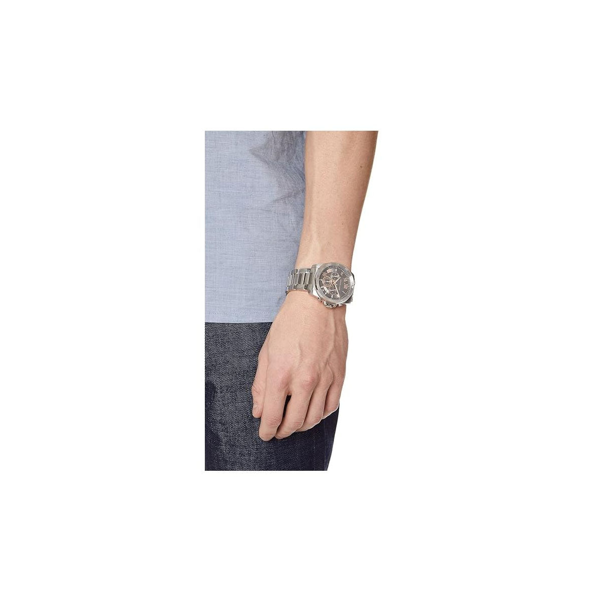 Michael Kors MK8609 Men’s Watch 44 Mm Silver
