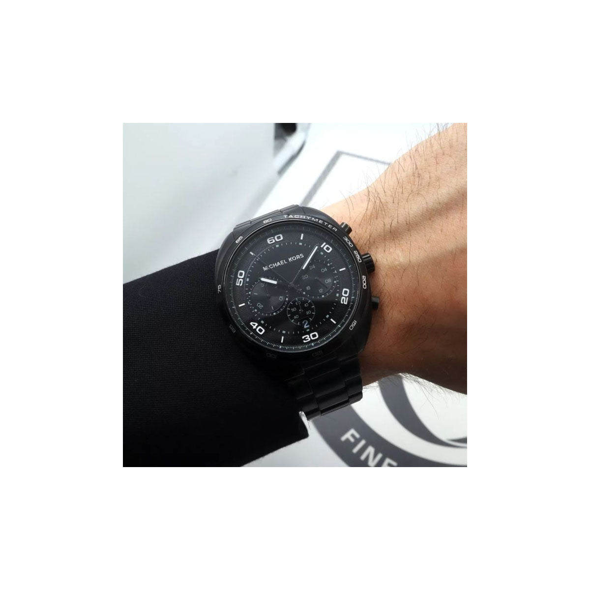 Michael Kors MK8615 Men’s Watch 43 Mm Black