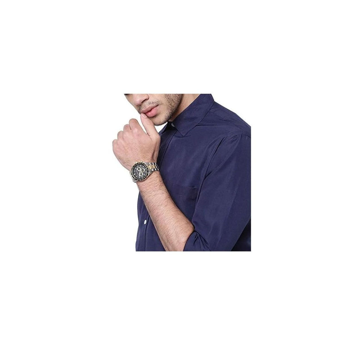 Michael Kors MK8784 Men’s Watch 45mm Silver Gold