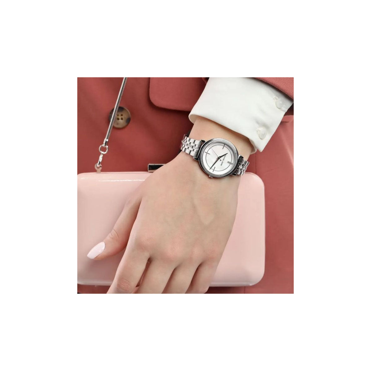 Michael Kors Mk3641 Women’s Watch 33mm Silver