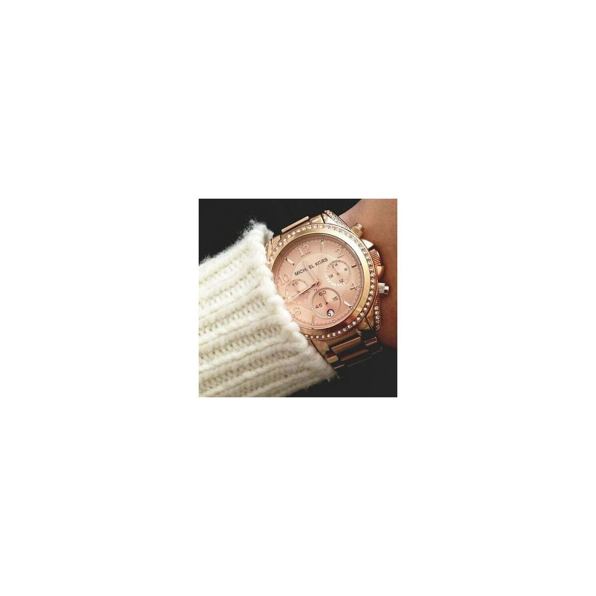 Michael Kors Mk5263 Women’s Watch 39mm Rose Gold
