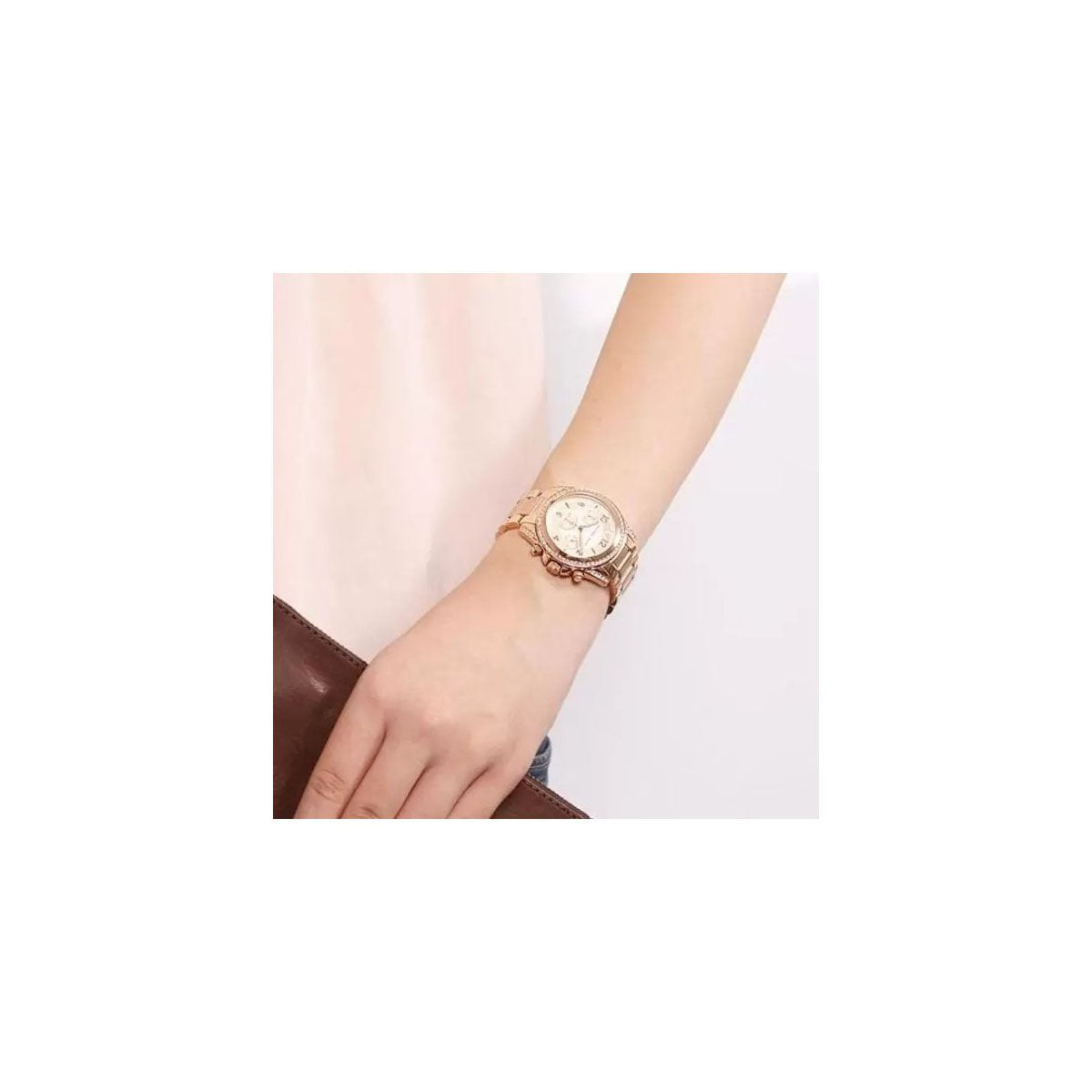 Michael Kors Mk5263 Women’s Watch 39mm Rose Gold