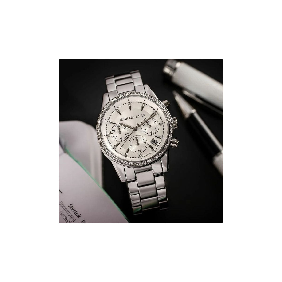 Michael Kors Mk6428 Women’s Watch 37mm Silver