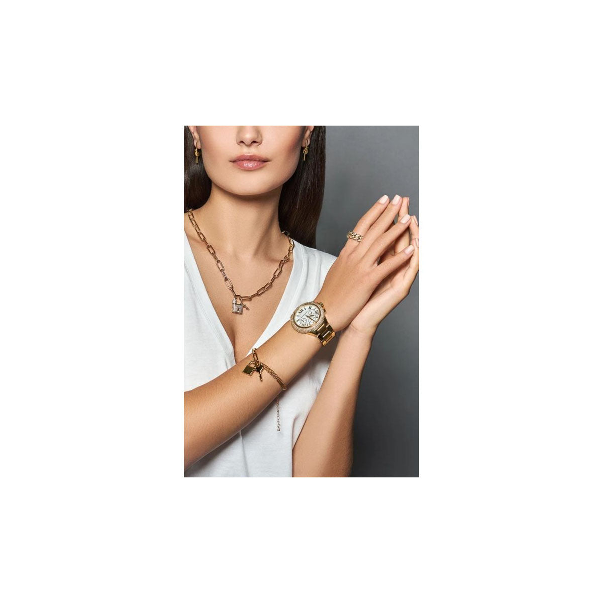 Michael Kors Mk6994 Women’s Watch 43mm Gold