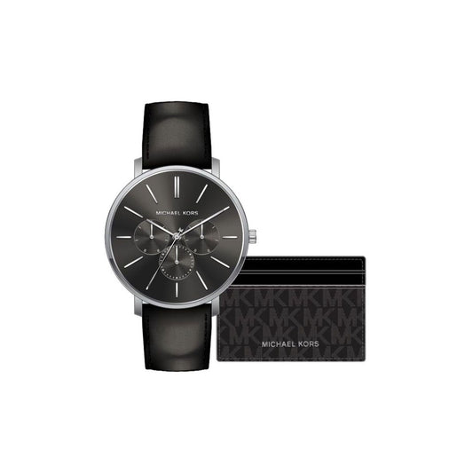 Michael Kors Mk8833 Men’s Watch 42mm Black Gift Set