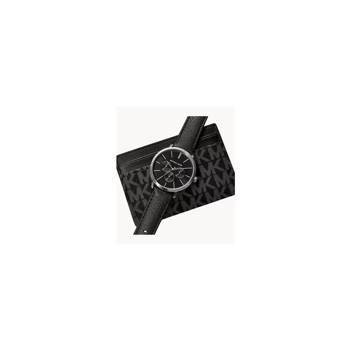 Michael Kors Mk8833 Men’s Watch 42mm Black Gift Set