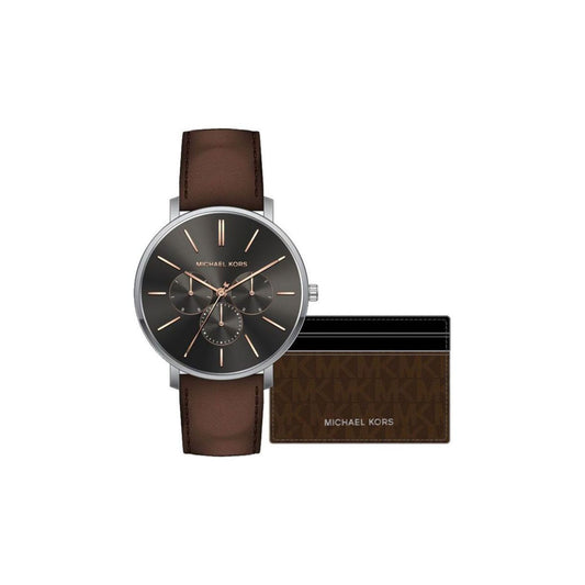 Michael Kors Mk8843 Men’s Watch 42mm Brown Gift Set