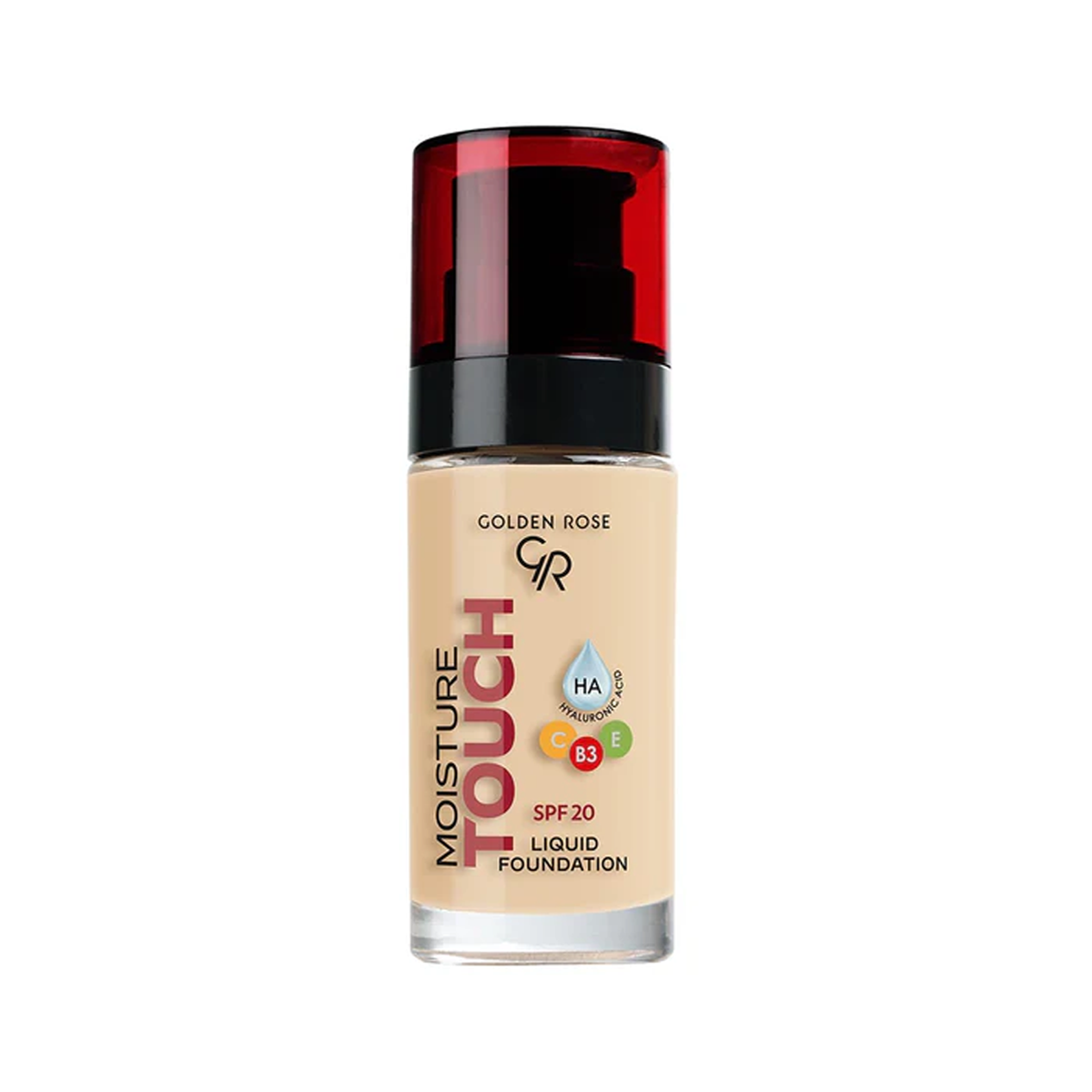 Golden Rose Moisture Touch Liquid Foundation Spf20 30ml