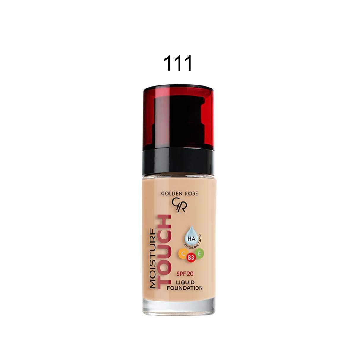 Golden Rose Moisture Touch Liquid Foundation Spf20 30ml