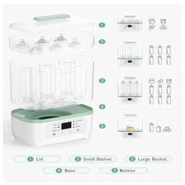 Momcozy Bottle 8 in 1 Sterilizer and Dryer