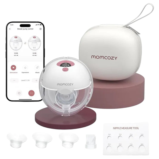 Momcozy Wearable Breast Pump M5 Smart - Gray Single Pack