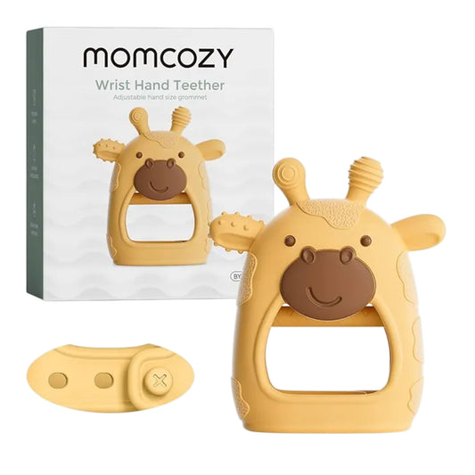 Momcozy Wrist Hand Teether - Yellow