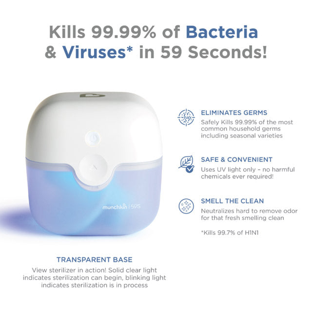 Munchkin Mini Sterilizer مانشيكن معقم ميني Beauty Box